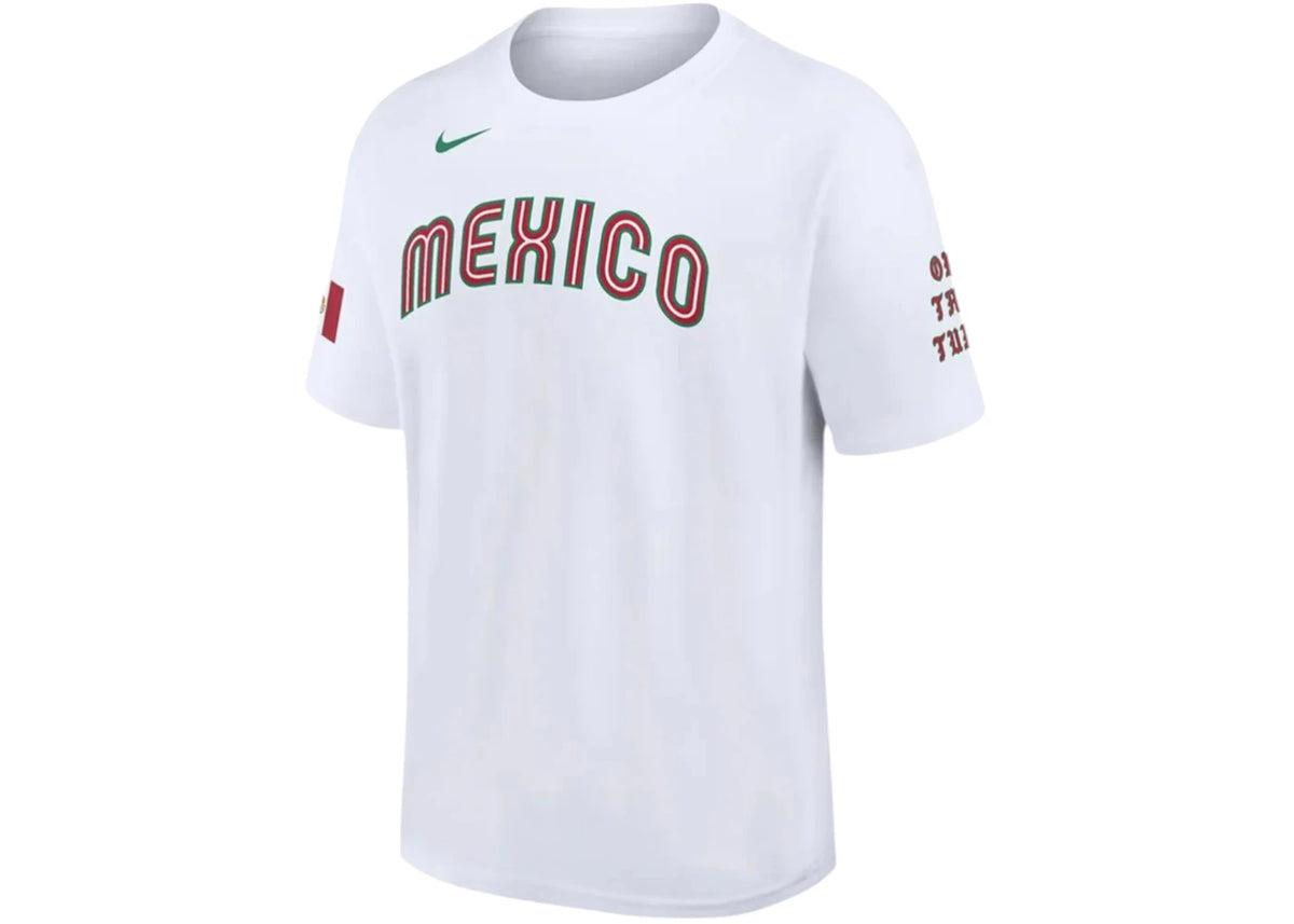 Fanatics x World Baseball Classic x Born x Raised Mexico Tee White - vue secondaire A