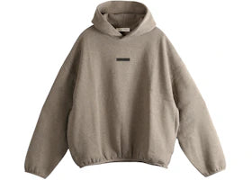 Fear of God Essentials Modern Fit Fleece Hoodie Homestead Heather - vue 360