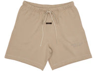 Fear of God Essentials Soccer Fleece Shorts Timber