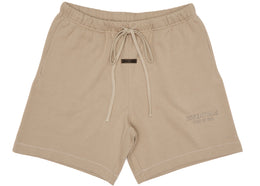 Fear of God Essentials Soccer Fleece Shorts Timber - apparel view 2