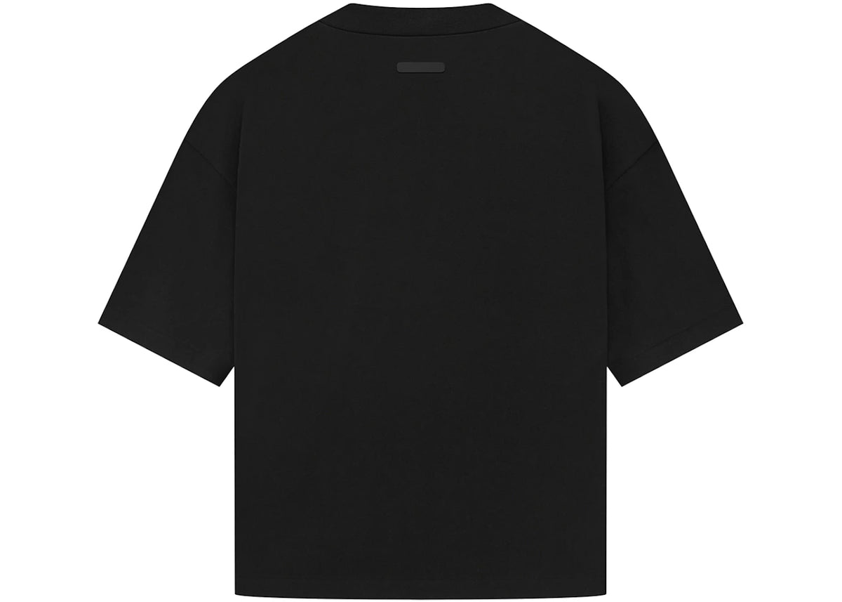 Fear of God Athletics Heavy Jersey V-Neck Tee Black/Black - vue secondaire B