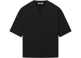 Fear of God Athletics Heavy Jersey V-Neck Tee Black/Black - apparel view 2