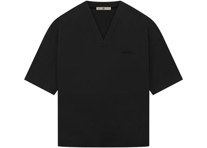 Fear of God Athletics Heavy Jersey V-Neck Tee Black/Black - apparel view 2