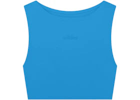 Fear of God Athletics Womens Crop Tank Blue Rush - authentic Fear of God product