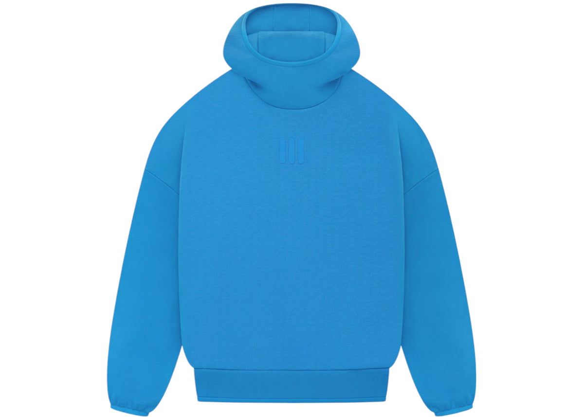 Fear of God Athletics Heavy Fleece Hoodie Blue Rush - vue secondaire A