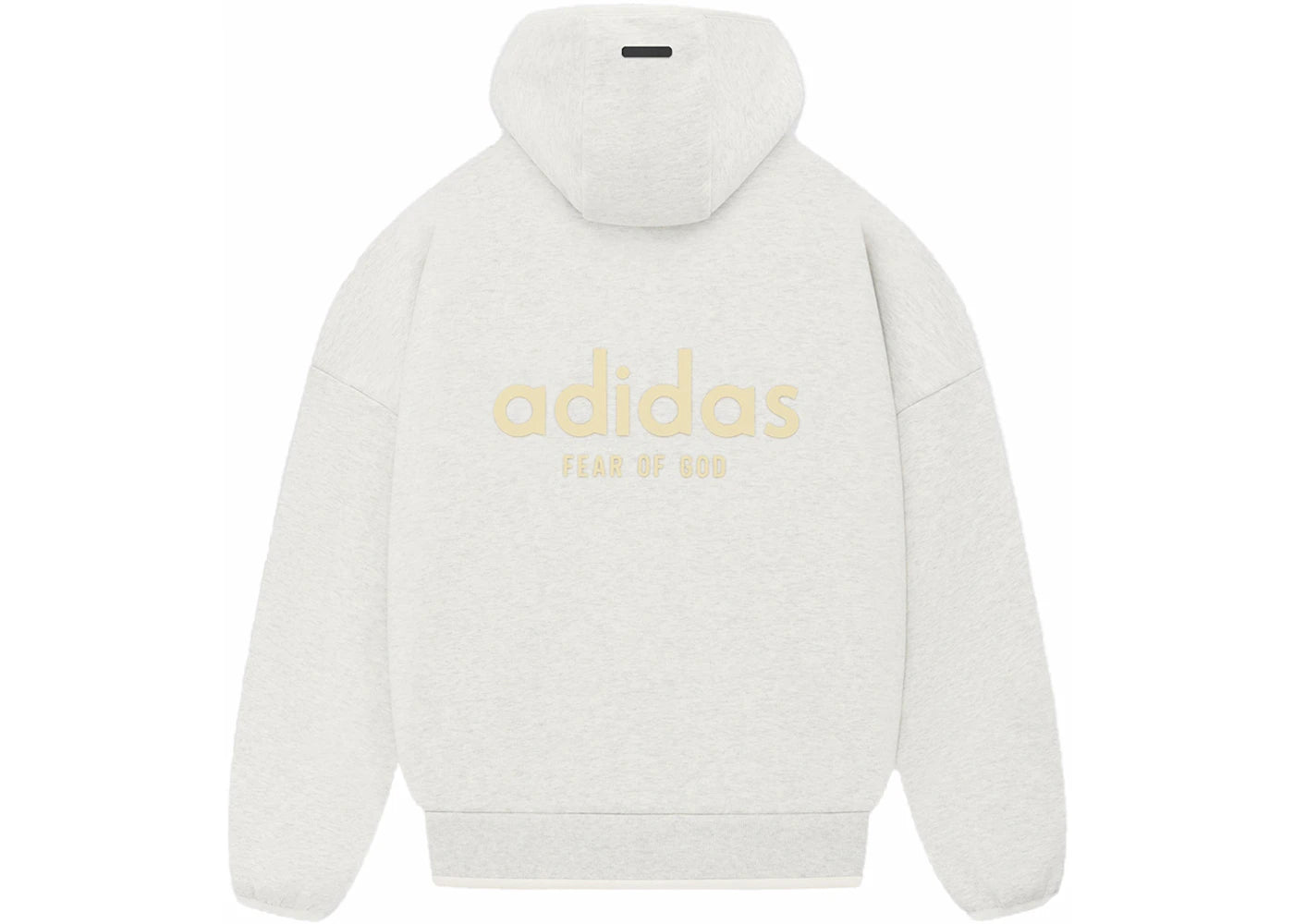 Fear of God Athletics Heavy Fleece Hoodie Oatmeal Heather - vue secondaire B