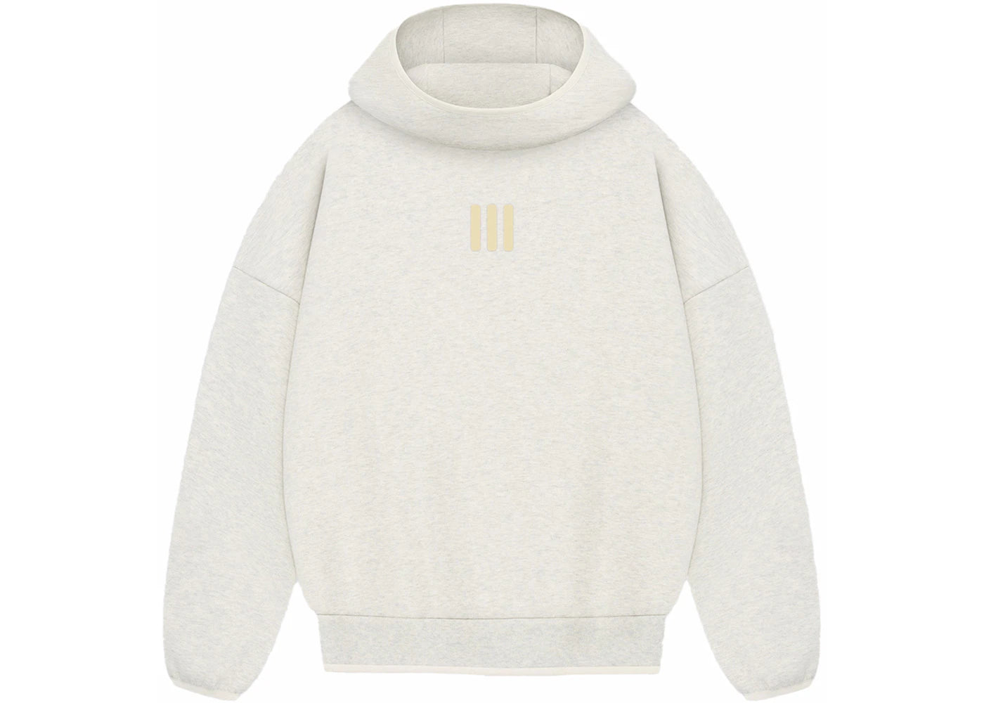 Fear of God Athletics Heavy Fleece Hoodie Oatmeal Heather - vue secondaire A