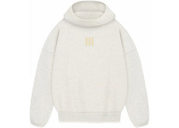 Fear of God Athletics Heavy Fleece Hoodie Oatmeal Heather - apparel view 2