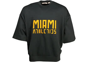Fear of God Athletics NCAA Crew Neck Short Sleeve T-shirt Grey - vue 360