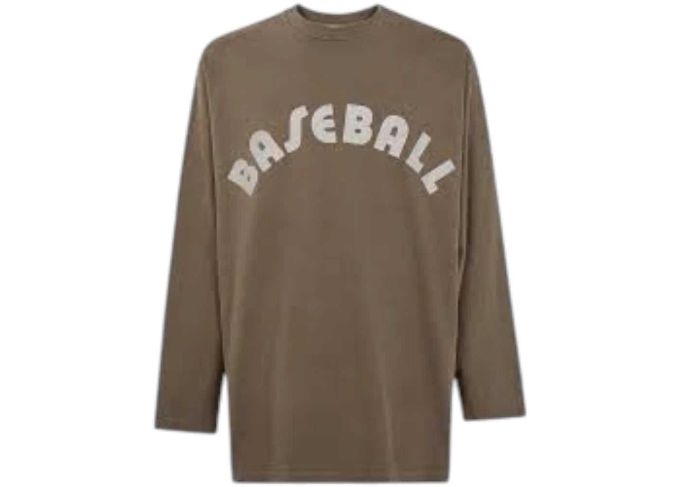 Fear of God Baseball LS Tee Faded Brown - vue secondaire A