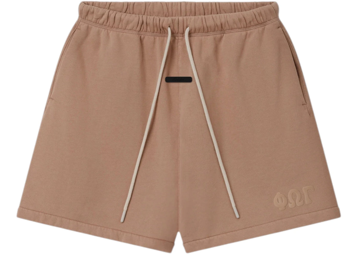 Fear of God Classic Sweatshort Washed Ginger - vue 360
