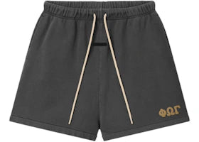 Fear of God Classic Sweatshort Washed Iron Grey - vue 360