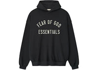 Fear of God Essentials 90's Fit Hoodie Vintage Black