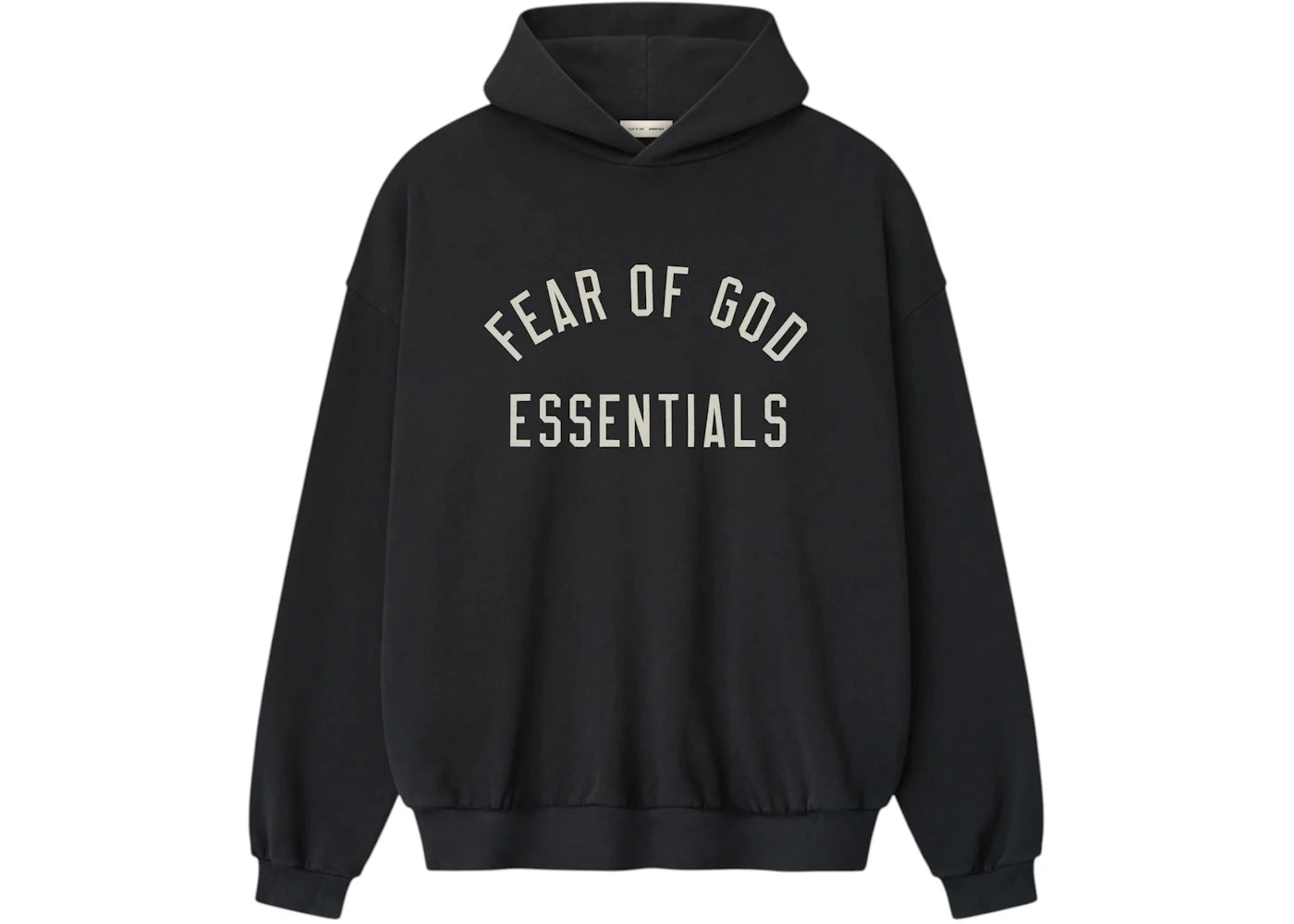 Fear of God Essentials 90's Fit Hoodie Vintage Black - vue secondaire A