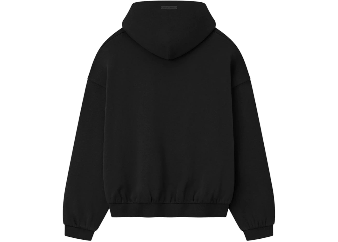 Fear of God Essentials 90's Fleece Hoodie Jet Black - vue secondaire B