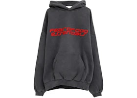 Fear of God Essentials 90's Hoodie Iron Grey
