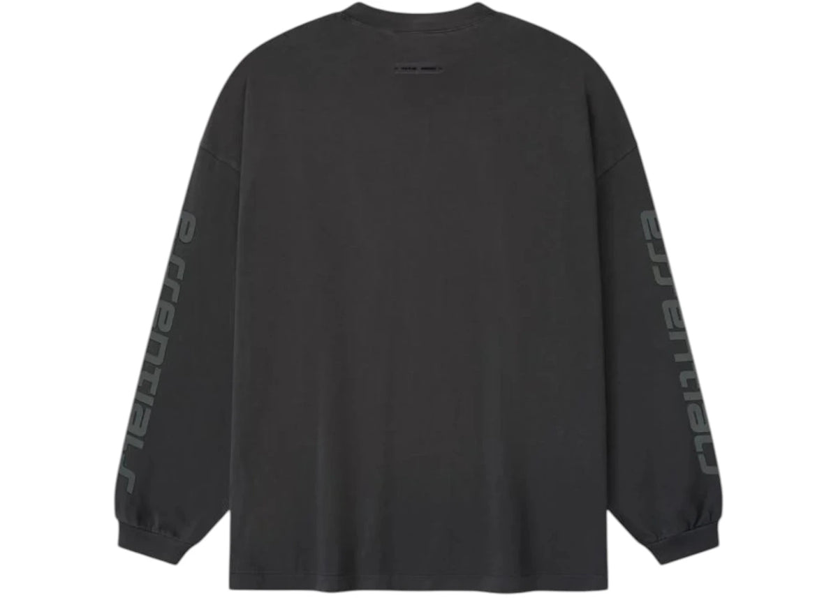 Fear of God Essentials 90's Long Sleeve Tee Vintage Black/White - vue secondaire B