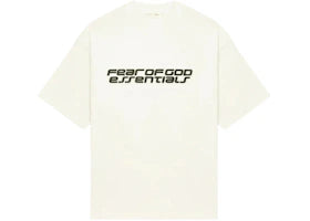 Fear of God Essentials 90's Short Sleeve Tee Ivory - vue 360