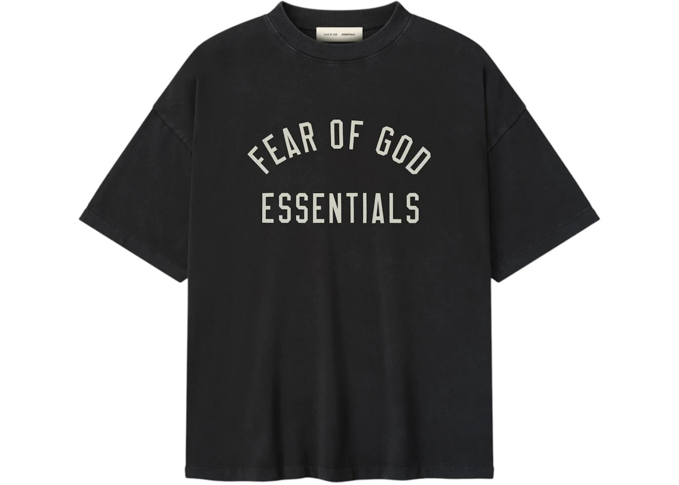 Fear of God Essentials 90's Short Sleeve Tee Vintage Black - vue secondaire A