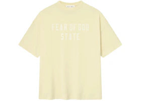 Fear of God Essentials 90's Tee Garden Yellow - authentic Fear of God product