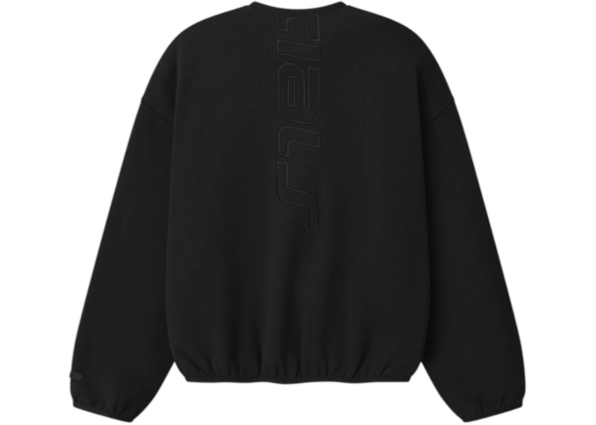 Fear of God Essentials Active Trace Modern Crewneck Sweatshirt Vintage Black - vue secondaire B
