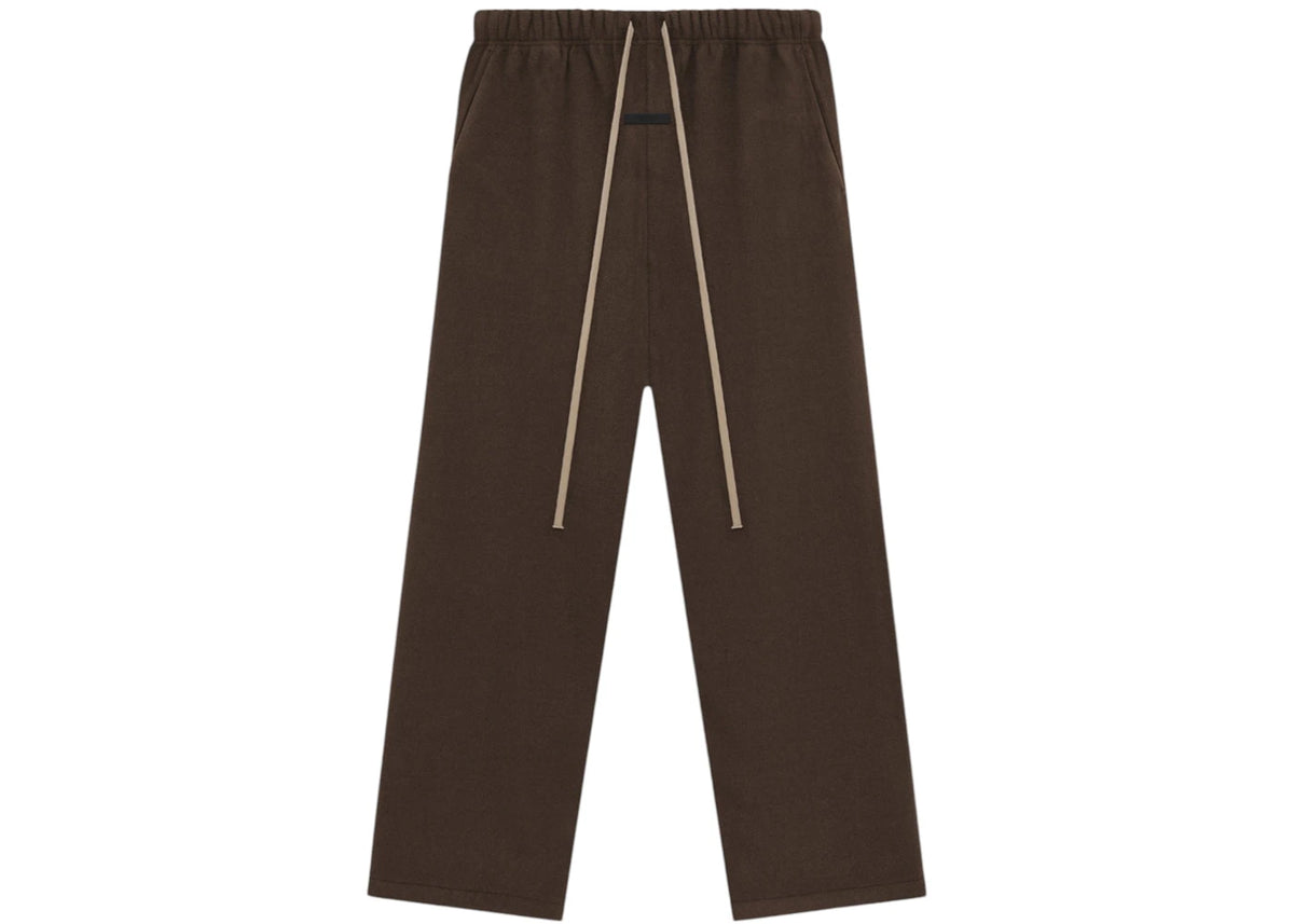 Fear of God Essentials Brushed Relaxed Pant Brown - vue 360