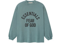 Fear of God Essentials Campus 90's Long Sleeve Tee Faded Coastal