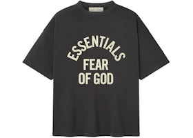 Fear of God Essentials Campus 90's Short Sleeve Tee Faded Black