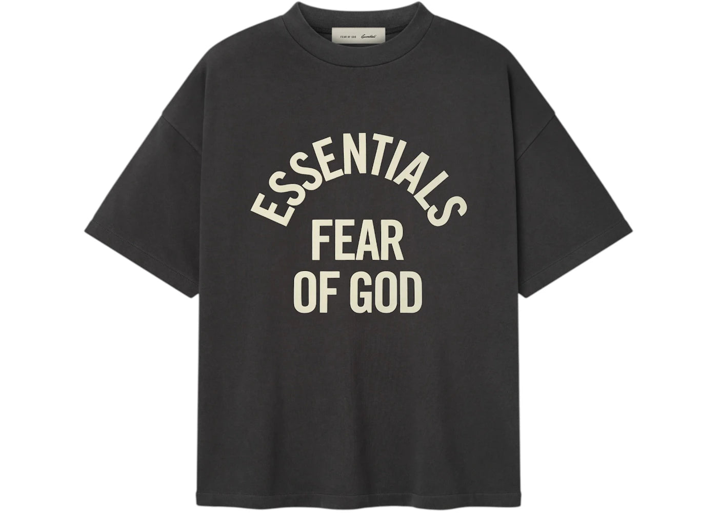 Fear of God Essentials Campus 90's Short Sleeve Tee Faded Black - vue secondaire A