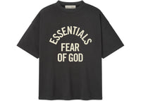 Fear of God Essentials Campus 90's Short Sleeve Tee Faded Black
