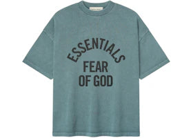 Fear of God Essentials Campus 90's Short Sleeve Tee Faded Coastal