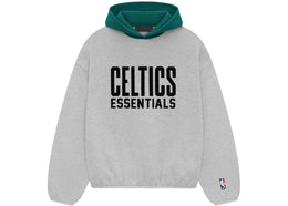 Fear of God Essentials Celtics Hoodie Light Heather - apparel view 2