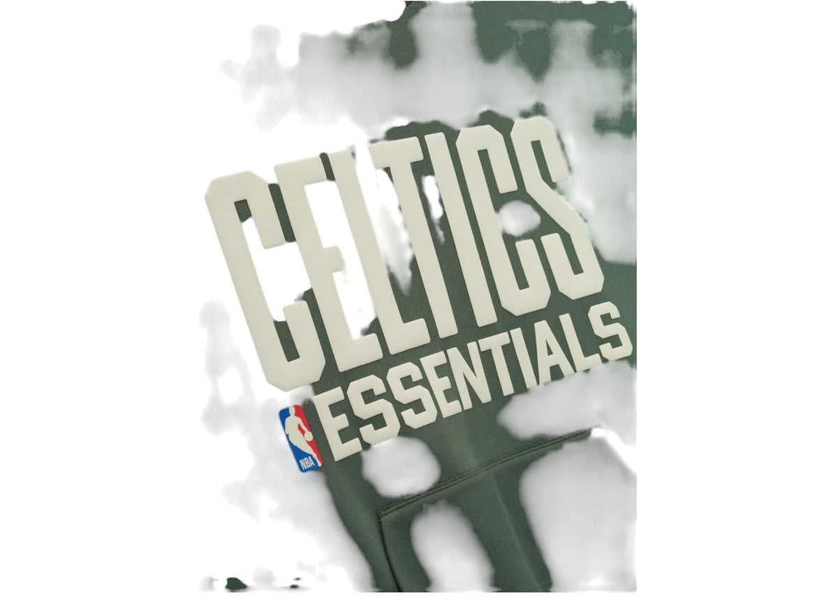 Fear of God Essentials Celtics Sport Crewneck Balsam Green - vue secondaire B
