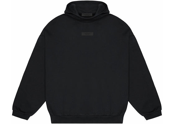 Fear of God Essentials Chest Logo Hoodie Jet Black/Jet Black sneakers - authentic Fear of God shoes