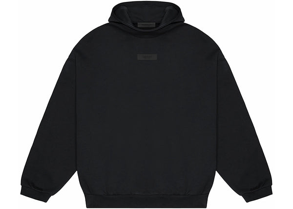 Fear of God Essentials Chest Logo Hoodie Jet Black/Jet Black sneakers - authentic Fear of God shoes