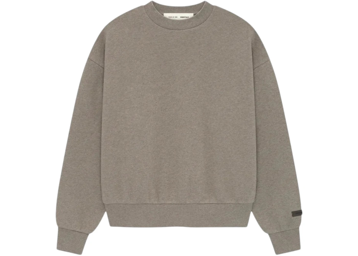 Fear of God Essentials Classic Crewneck Sweatshirt Homestead Heather - vue secondaire B