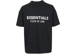 Fear of God Essentials Classic Fit S/S T-Shirt Black - apparel view 2
