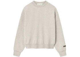 Fear of God Essentials Classic Fleece Crewneck (FW25) Heather Stone