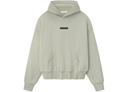 Fear of God Essentials Classic Fleece Hoodie Abbey Stone - apparel view 2