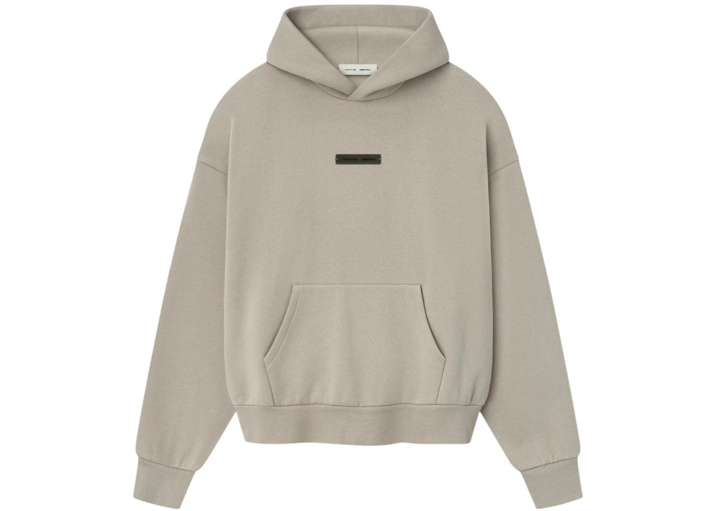 Fear of God Essentials Classic Fleece Hoodie Timber - vue 360