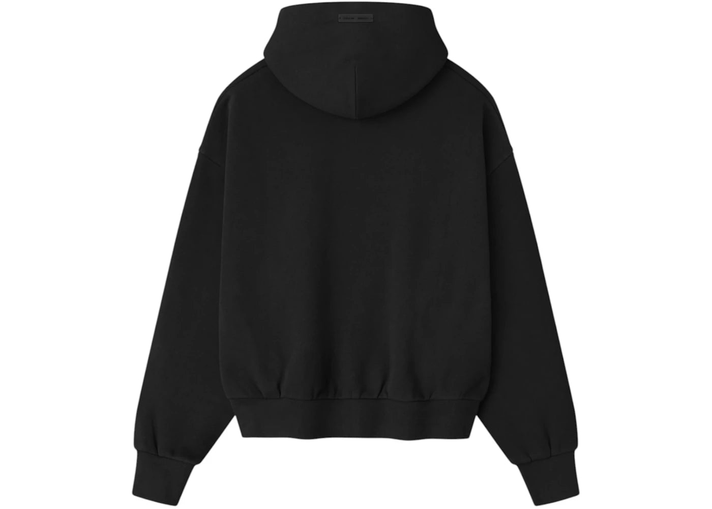 Fear of God Essentials Classic Fleece Hoodie Vintage Black - vue secondaire A