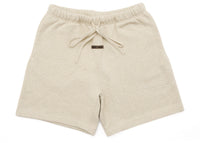 Fear of God Essentials Classic Fleece Sweatshort (FW25) Heather Stone