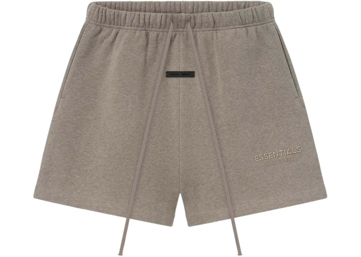 Fear of God Essentials Classic Fleece Sweatshort Homestead Heather - vue 360