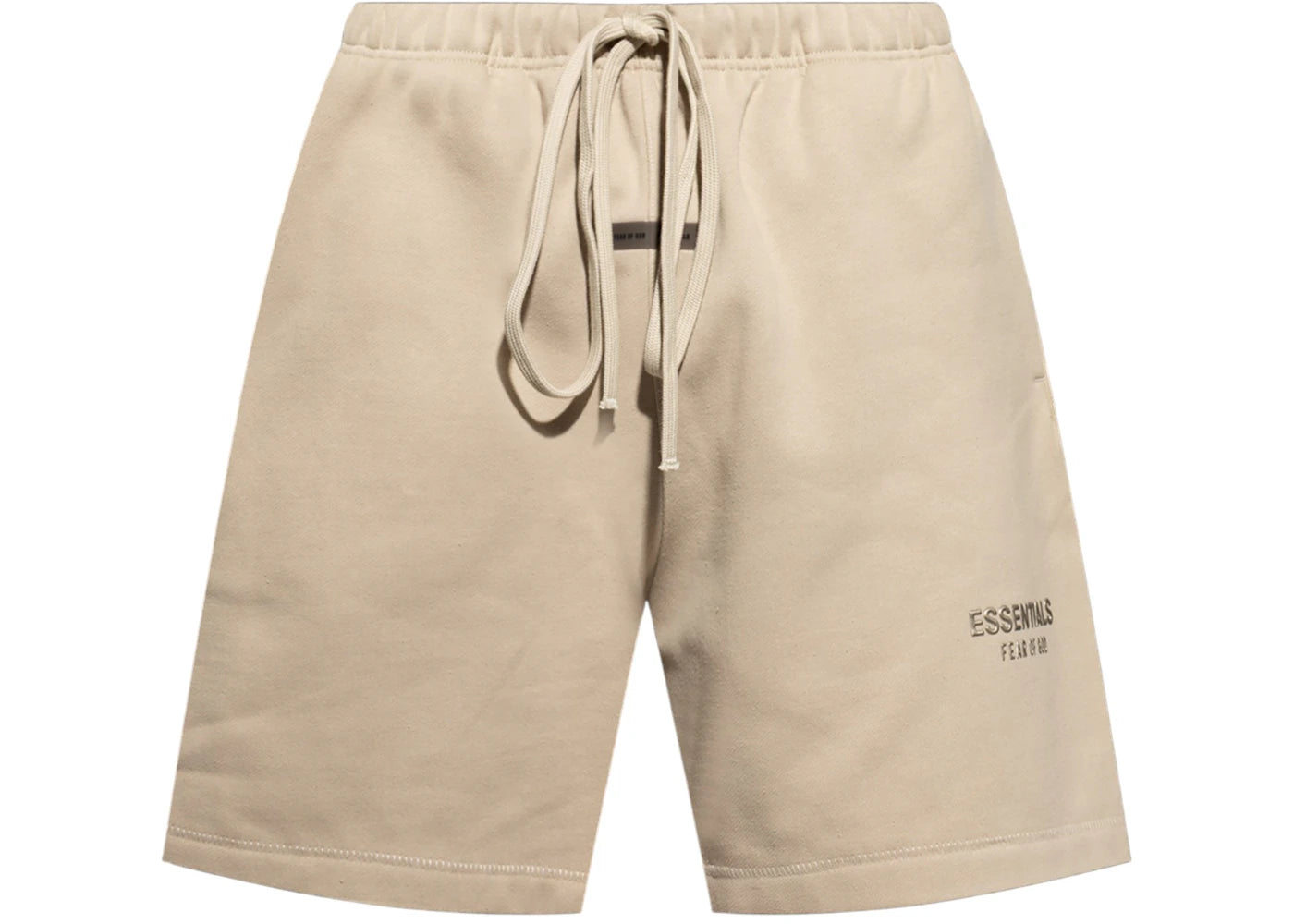 Fear of God Essentials Classic Fleece Sweatshort Timber - vue 360