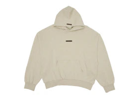 Fear of God Essentials Classic Hoodie Heather Stone - vue 360