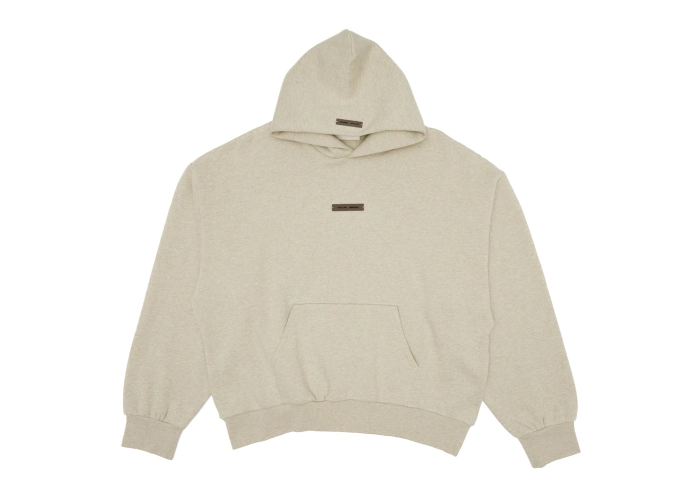 Fear of God Essentials Classic Hoodie Heather Stone - vue secondaire A