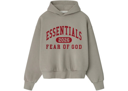 Fear of God Essentials Classic Hoodie Smoke Grey - authentic Fear of God apparel