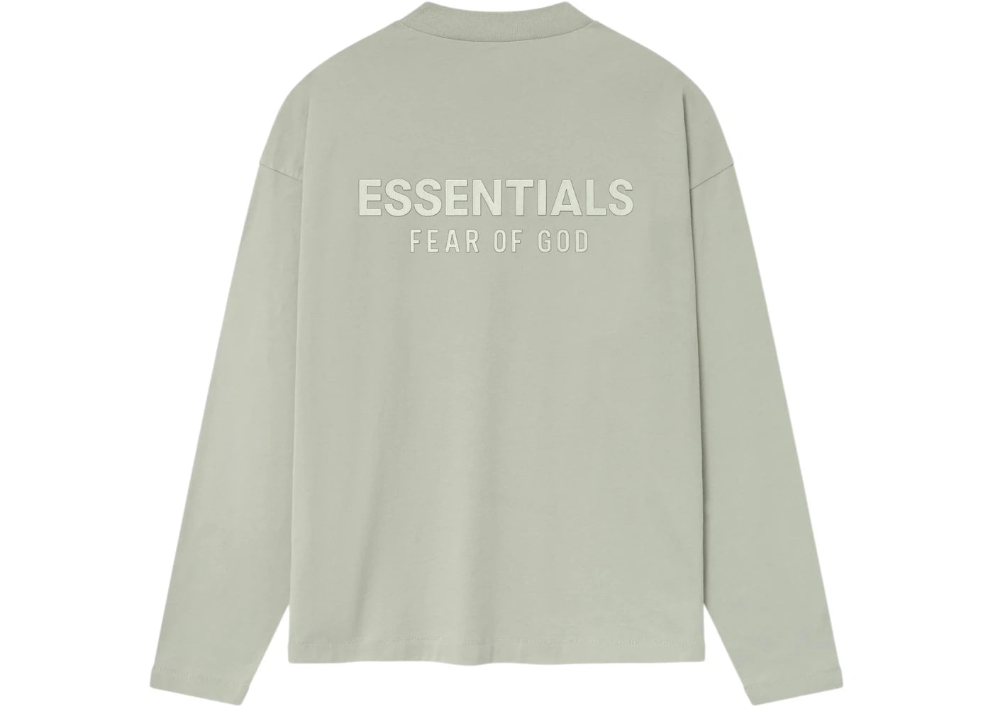 Fear of God Essentials Classic Long Sleeve Tee Abbey Stone - vue secondaire B