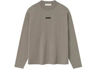 Fear of God Essentials Classic Long Sleeve Tee (FW25) Homestead Heather
