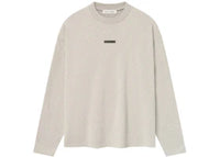 Fear of God Essentials Classic Long Sleeve Tee Heather Stone
